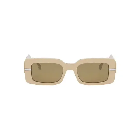 New! Fendi FE40133I 57E Fendigraphy Beige LogoArm  Sunglasses Authentic - Picture 8 of 12